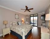 Master bedroom with great view